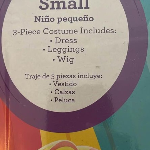 BRAND NEW girl youth nickelodeon sunny day stylist dress halloween costume w wig - Picture 5 of 5